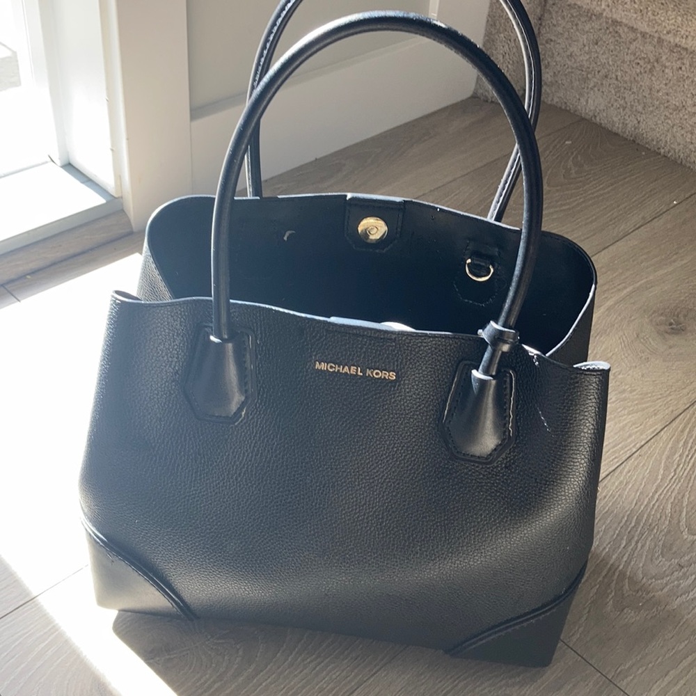 Michael Kors authentic black leather purse